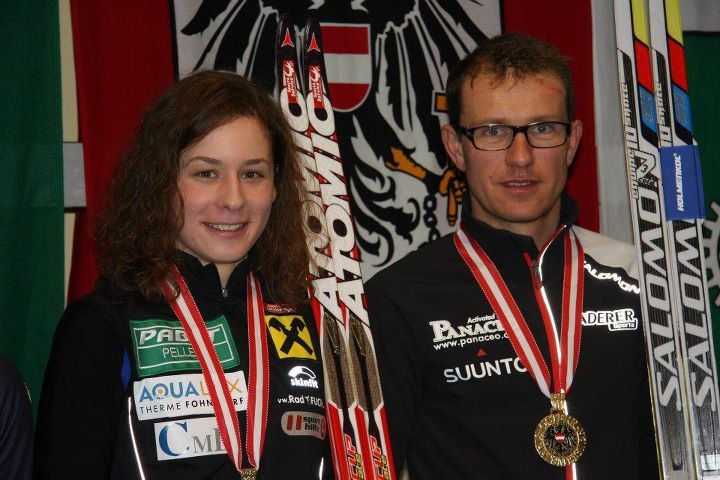 Slavinec und Rothberger neue alte Wintertriathlon Staatsmeister