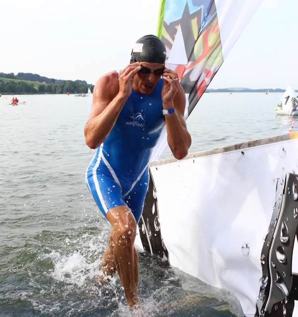 Bei heißen 33 Grad erfolgreich ins Trumer Triathlon Wochenende gestartet