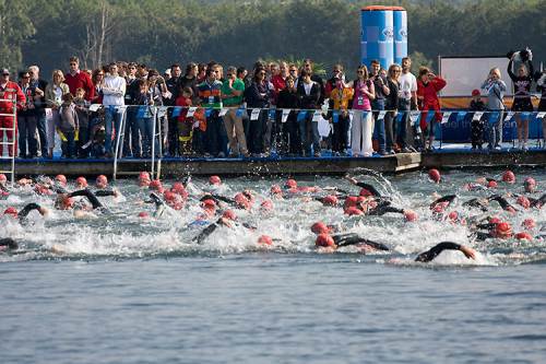 Startzeiten der Startwellen beim IRONMAN 70.3 Austria