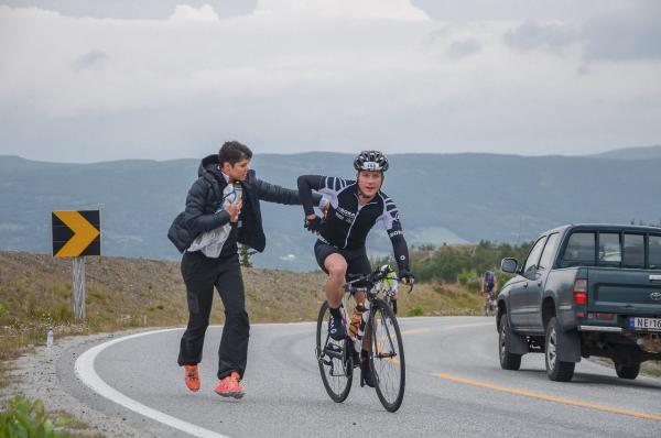 Luipersbeck bei Norseman Extremtriathlon am Start