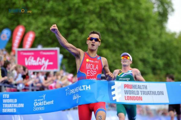 World Triathlon Serie mit letztem Stop in London