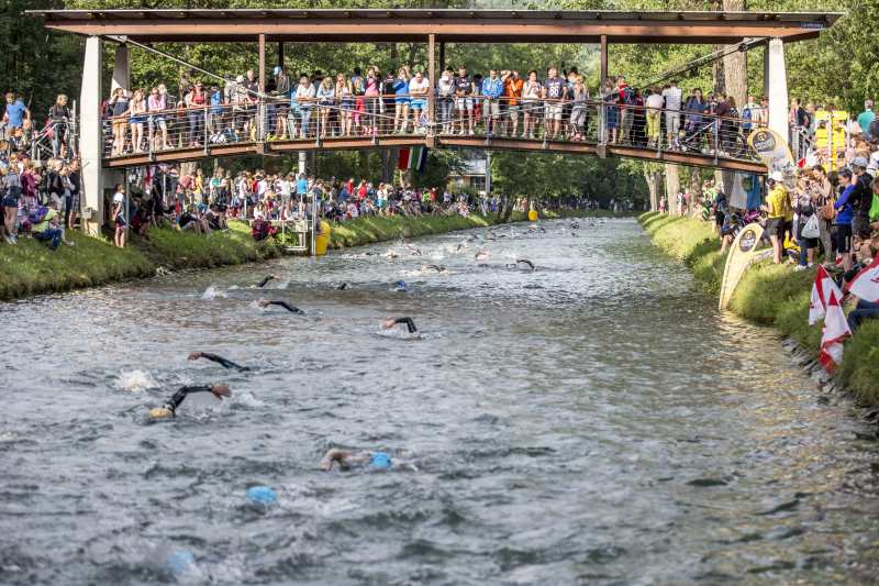 IRONMAN Austria: Die Schwimmstrecke