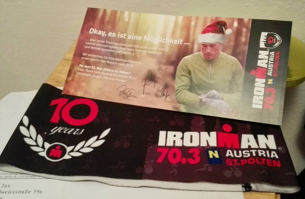 Jubiläums - Zuckerl für alle Early Bird Anmeldungen beim IRONMAN 70.3 St. Pölten