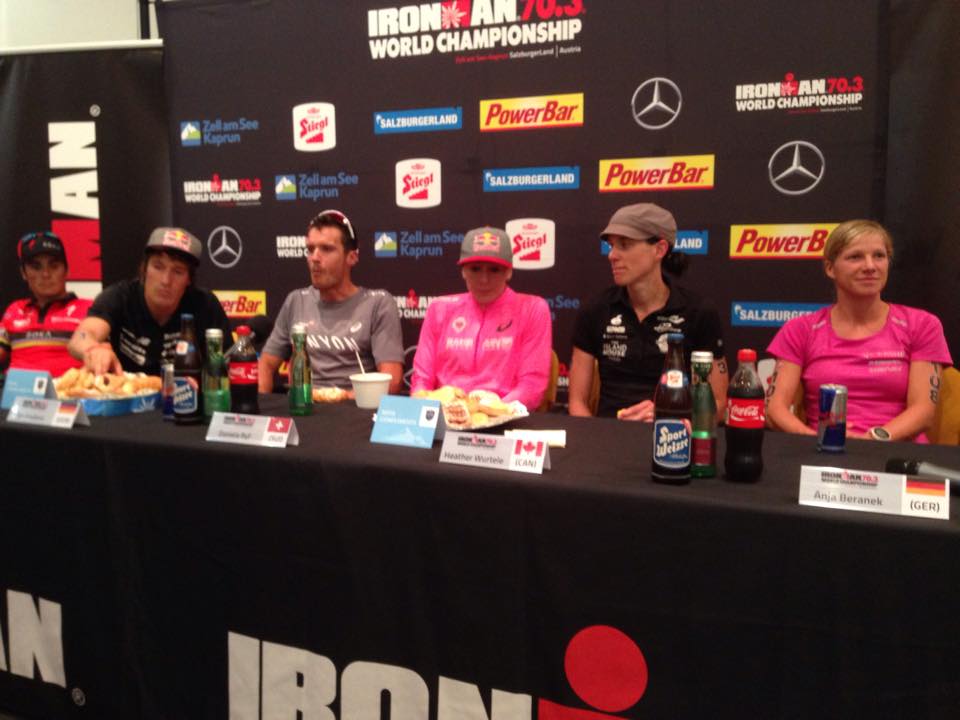 Stimmen der IRONMAN 70.3 Weltmeisterschafts Pressekonferenz