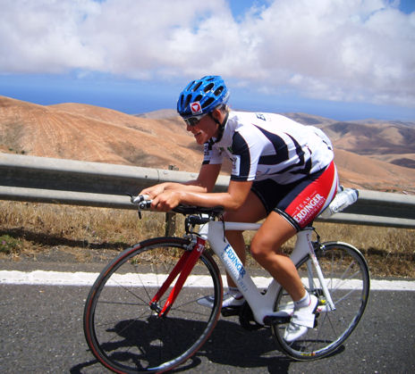 Dollinger bei IRONMAN Texas am Start