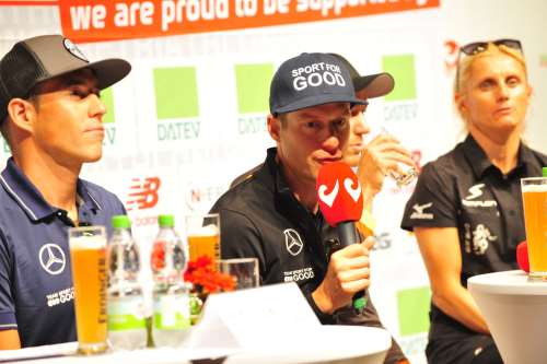 Präsentation der Stars der Challenge Roth