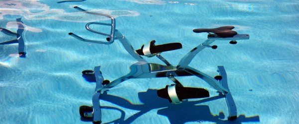 Neue Sportart Aquabike