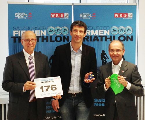Salzburger Betriebssport stürmt Firmentriathlon