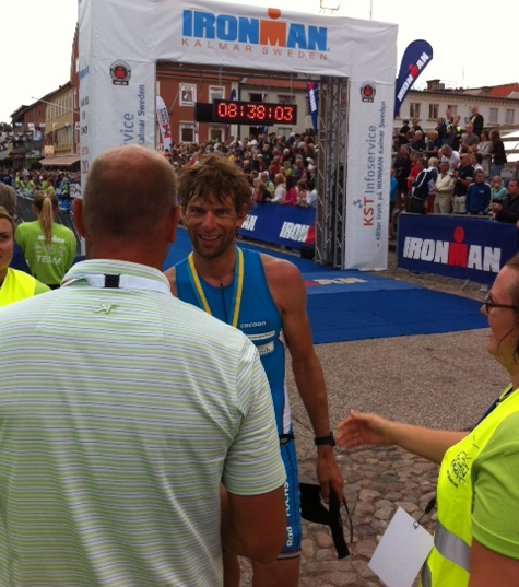 Sickl bei IRONMAN Premiere in Schweden am Start