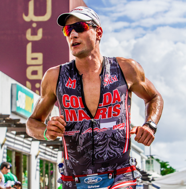 Weiss bei IRONMAN Melbourne am Start