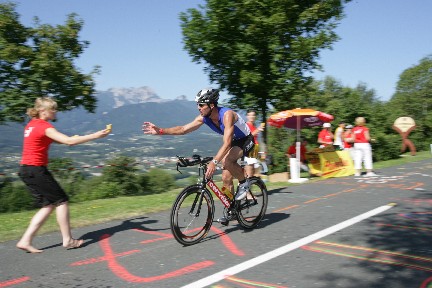 Entwicklung der Finisherzeiten beim IRONMAN Austria