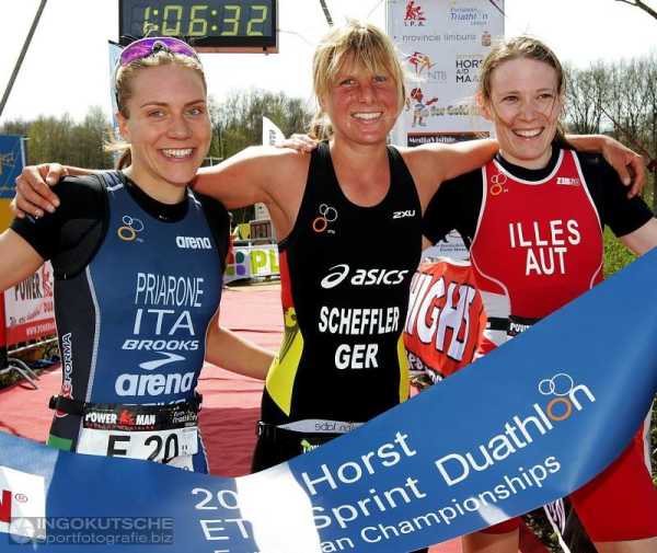 Duathlon Europameisterschaft Bronze für Sandrina Illes