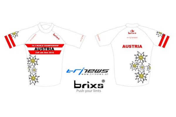 Exklusiv: Team Austria Shirt bei den IRONMAN 70.3 Weltmeisterschaften in Zell am See