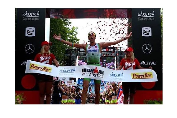 Marino Vanhoenacker bei IRONMAN Hawaii am Start