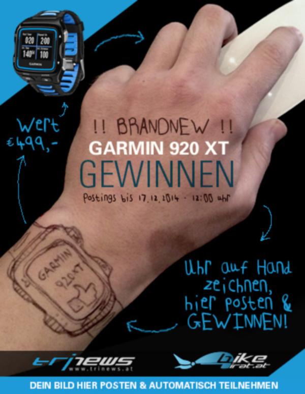 Garmin 920 XT Gewinnspiel