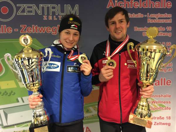 Slavinec und Grillmaier Wintertriathlon Staatsmeister 2015