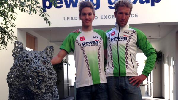 Steger startet für das pewag racing team