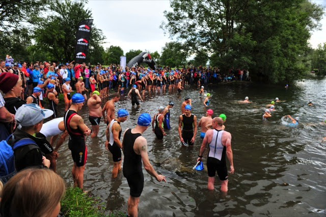 Start zum Jannersee Triathlon