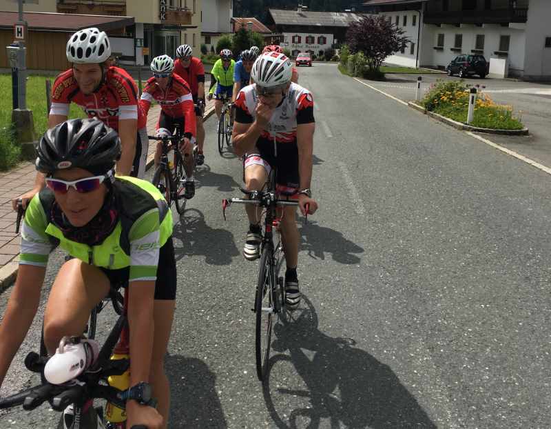 Streckenbesichtigung zur Challenge Walchsee