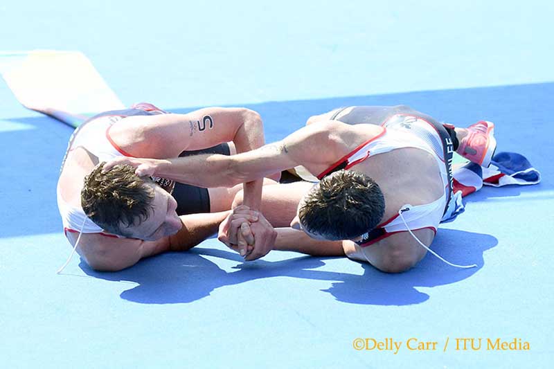 Die besten Bilder des Olympischen Triathlons der Herren in Rio 2016