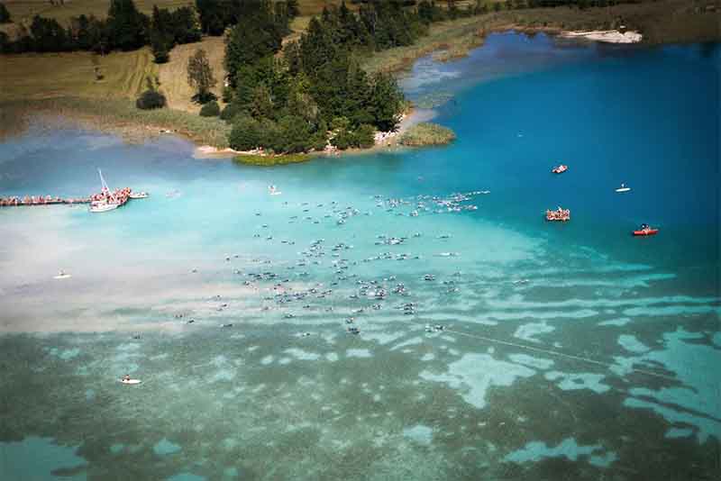 Fuschlsee Schauplatz von Seecrossing und Seelauf