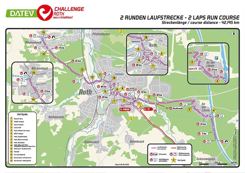 Challenge Roth mit neuer Laufstrecke
