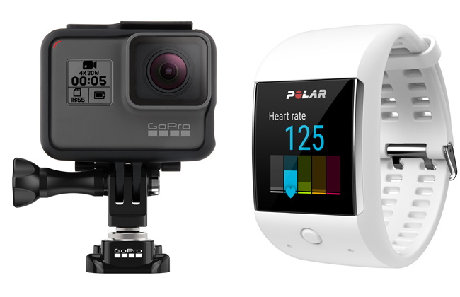 Polar bringt GoPro Steuerung