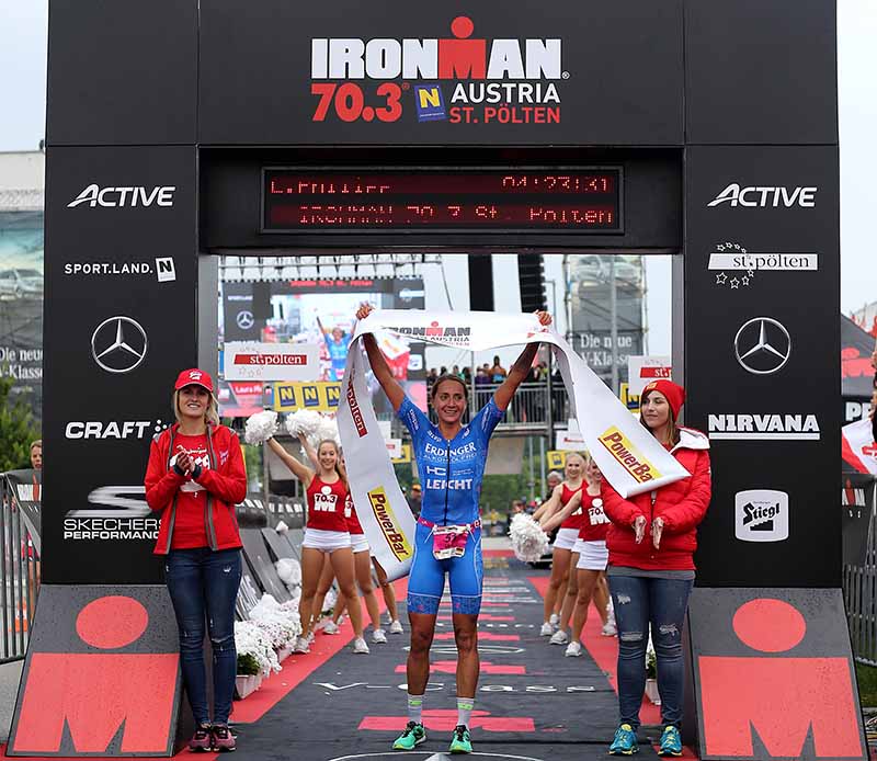 Verletzungsbedingte Startabsage von Laura Philipp beim IRONMAN 70.3 St. Pölten