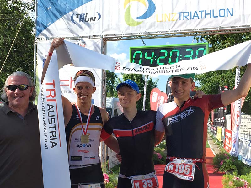 Fürnkranz und Hehenwarter holen sich Staatsmeistertitel auf der Double Olympic Distance