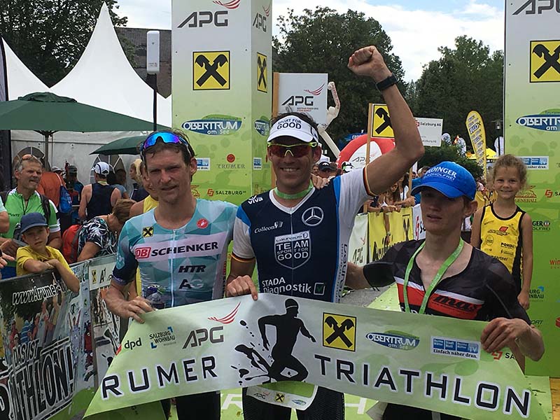 Horst Reichel: Streckenrekord und Alpträume beim Trumer Triathlon