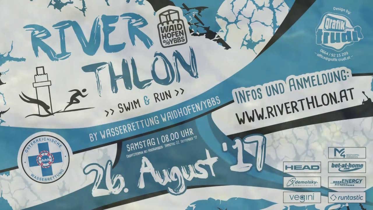 Riverthlon: Erster swim-run-swim Bewerb in Österreich