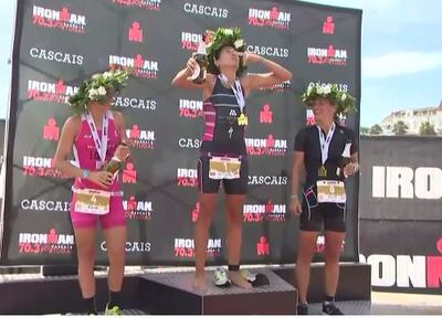 Gehnböck bei IRONMAN 70.3 Cascais Premiere auf Podest