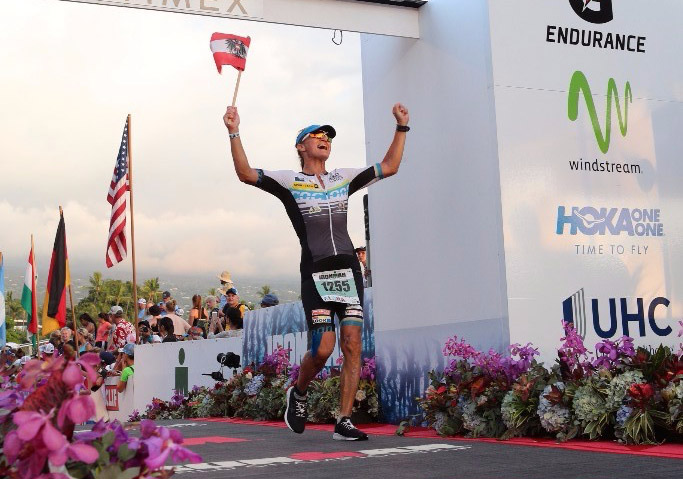Michaela Rudolf krönt Karriere mit IRONMAN Weltmeistertitel
