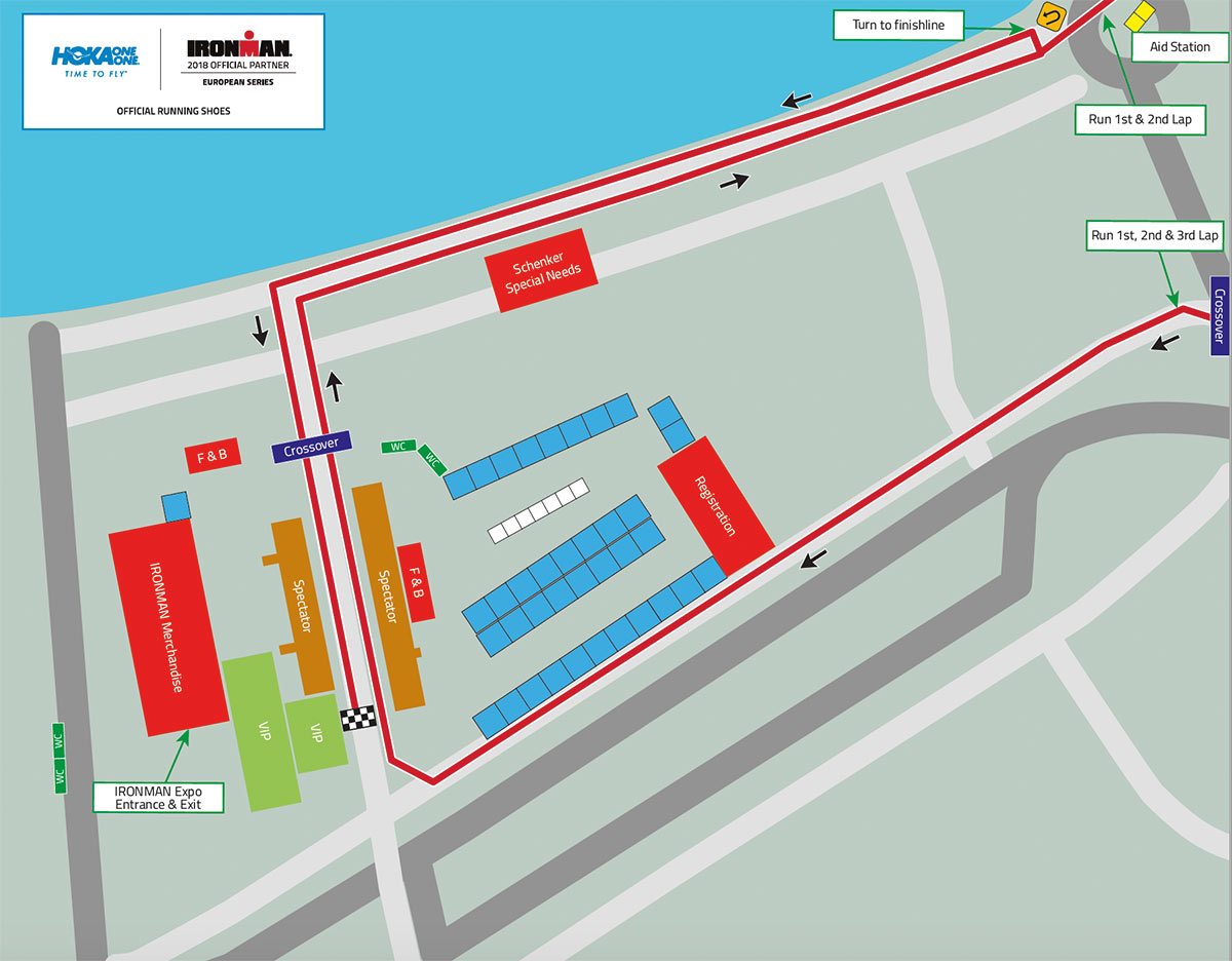 Neue Laufstrecke beim IRONMAN Austria 2018