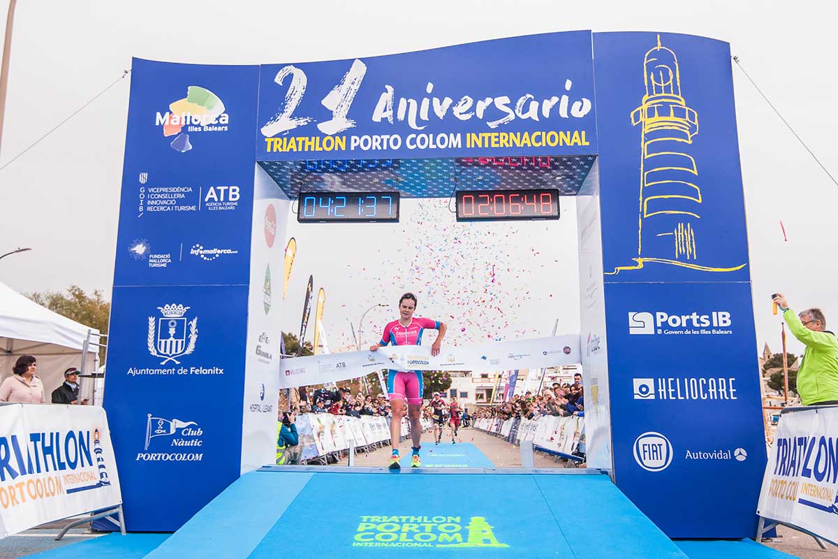 Rang Zwei für Gruber bei Triathlon Portocolom 111