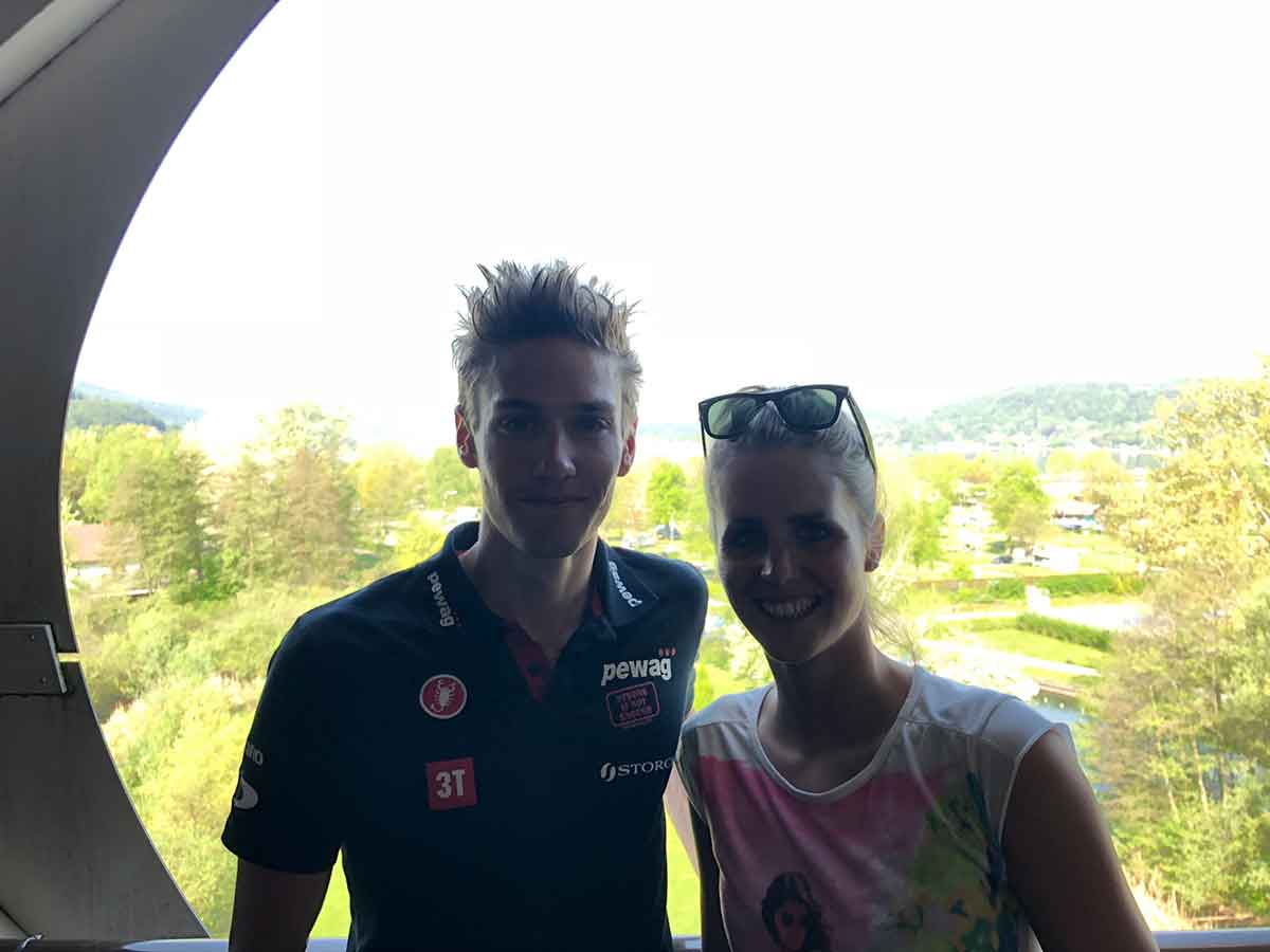 Thomas Steger beim IRONMAN Austria-Kärnten am Start