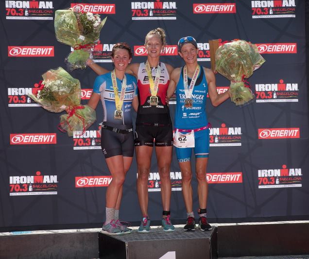 Eva Wutti bei IRONMAN 70.3 Barcelona auf Rang 3