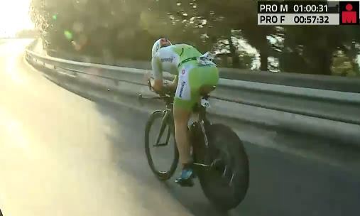 Weiß bei IRONMAN 70.3 Portugal auf Rang 4