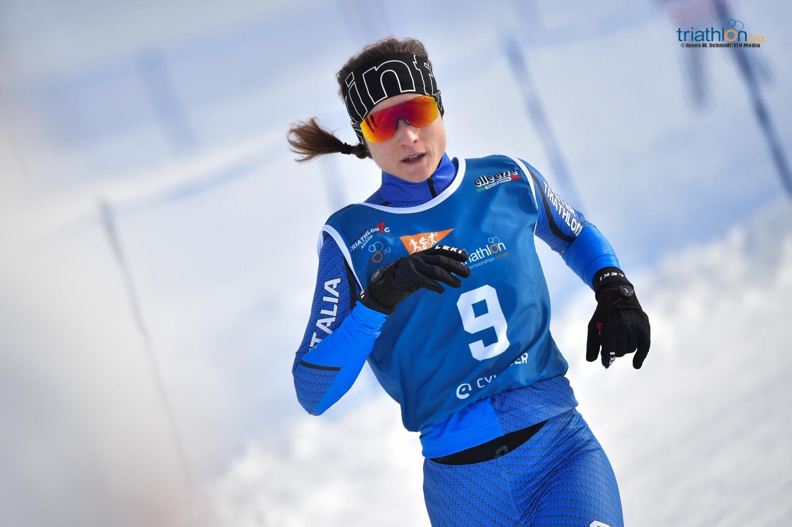 Race Action: Winter-Triathlon Weltcup in Asiago