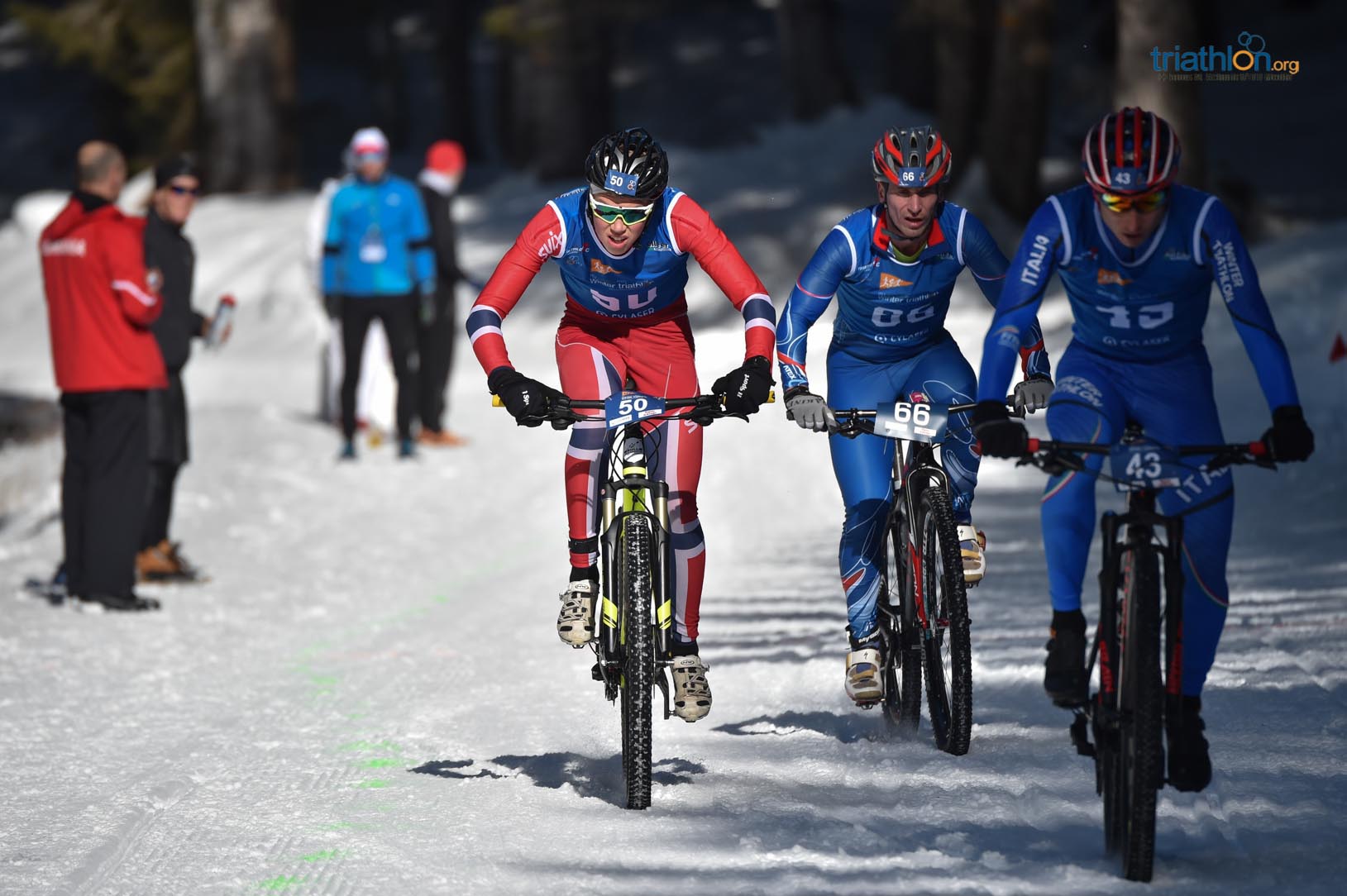 Wintertriathlon Staatsmeisterschaften 2021 starten in Kärnten