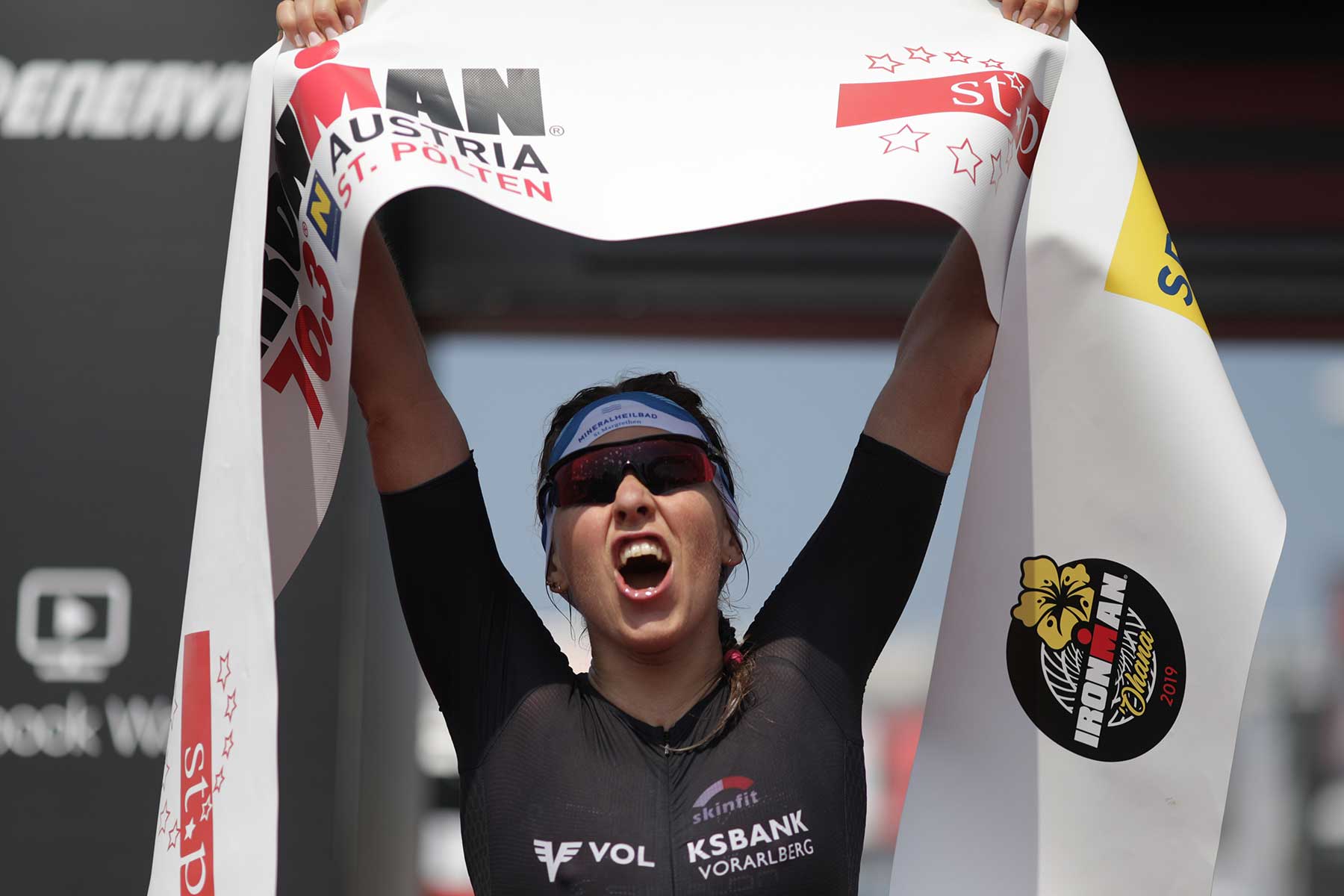 Bianca Steurer beim IRONMAN 70.3 St. Pölten 2019
