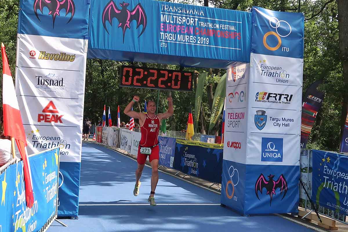 Arthur Winter bei der Crosstriathlon EM 2019