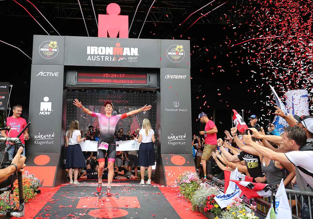 Daniela Ryf siegt beim IRONMAN Austria 2019 | Foto: Getty Images for IRONMAN