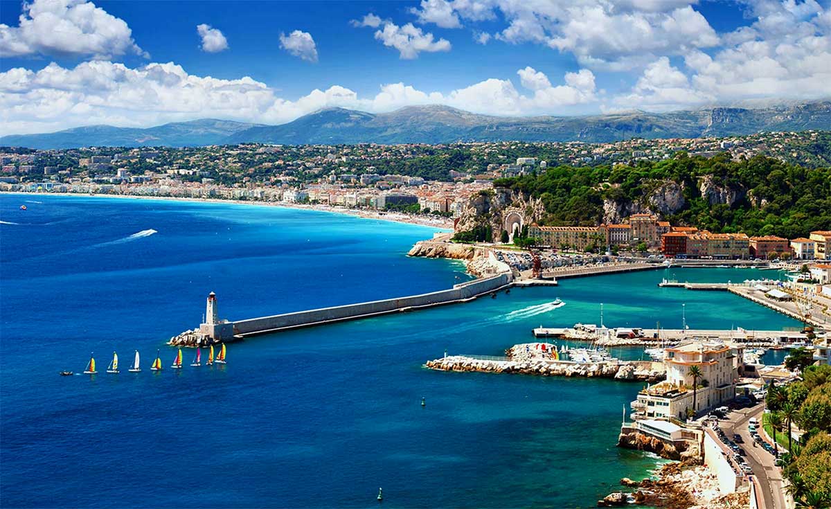 Wunderschöne Landschaft rund um den IRONMAN 70.3 Nizza