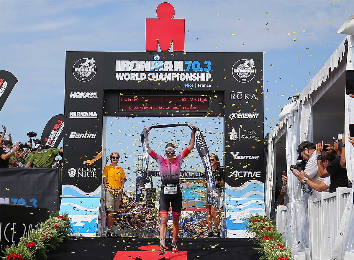 Daniela Ryf gewinnt die IRONMAN 70.3 World Championship 2019