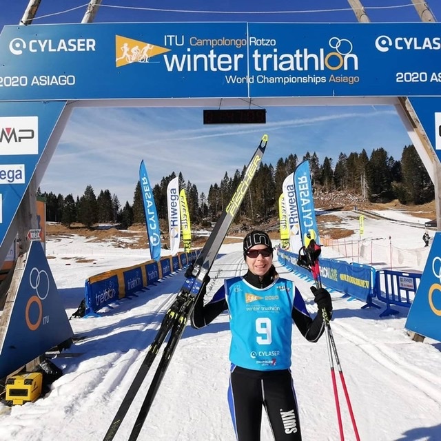 Top 10 Ergebnisse für Österreichs Wintertriathleten bei der WM 2020