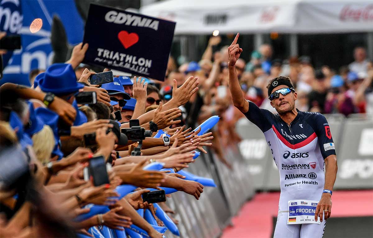 Jan Frodeno beim IRONMAN 70.3 Gdynia