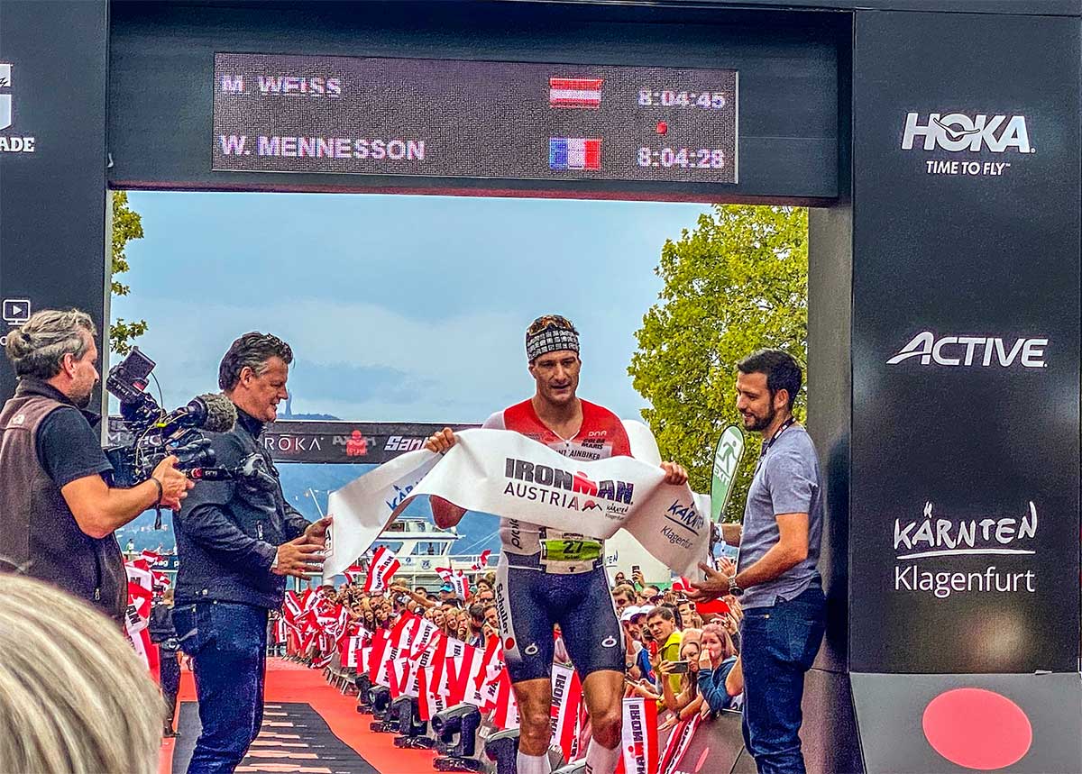 Michael Weiss beim IRONMAN Austria