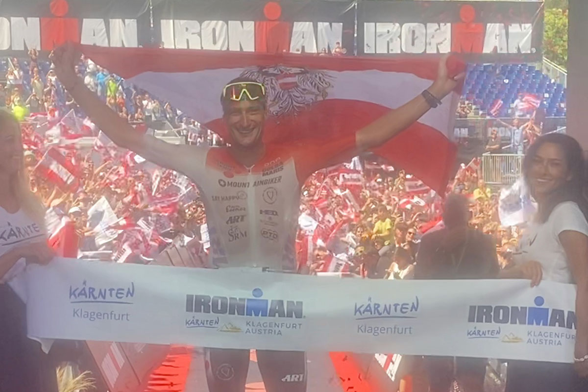 Michael Weiss belegt Rang 2 beim IRONMAN Austria