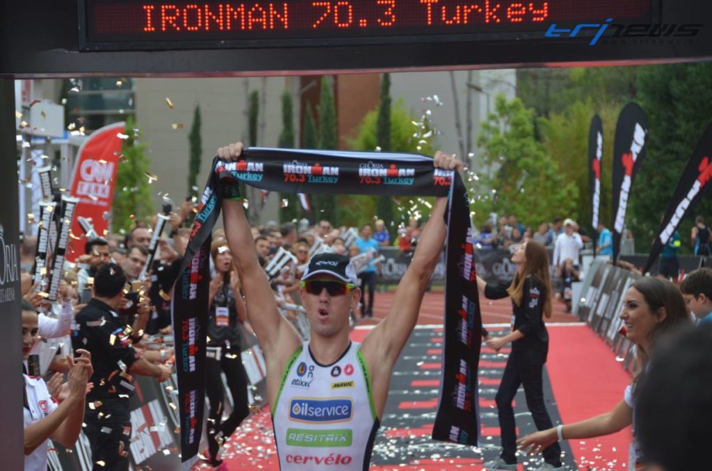 Gruber beim Gloria IRONMAN 70.3 Türkei knapp am Podest vorbei